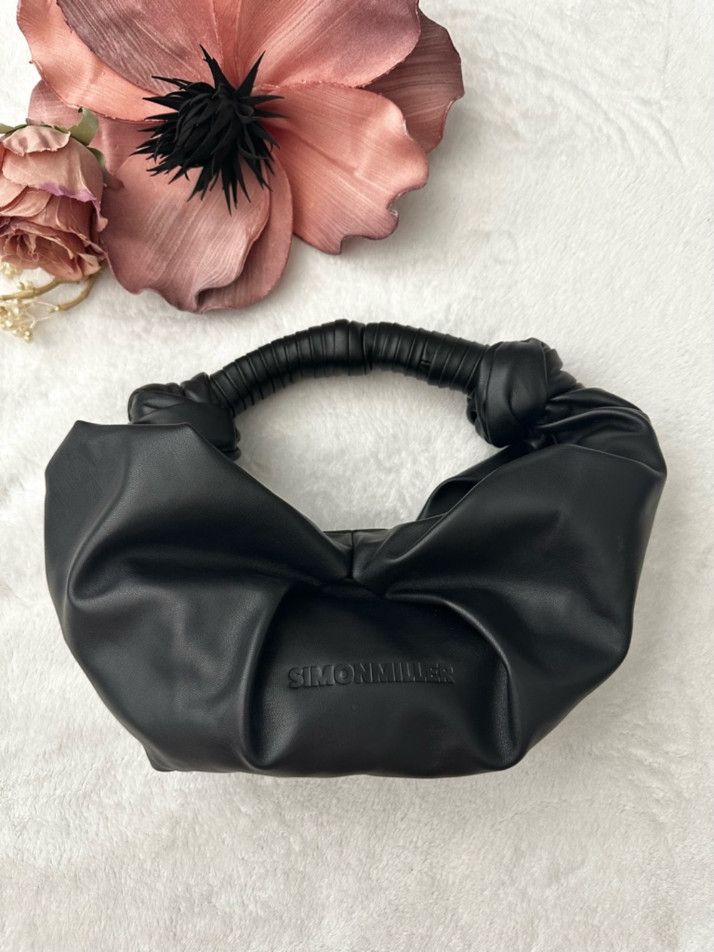 Simon Miller LOPSY Black Shoulder Bag